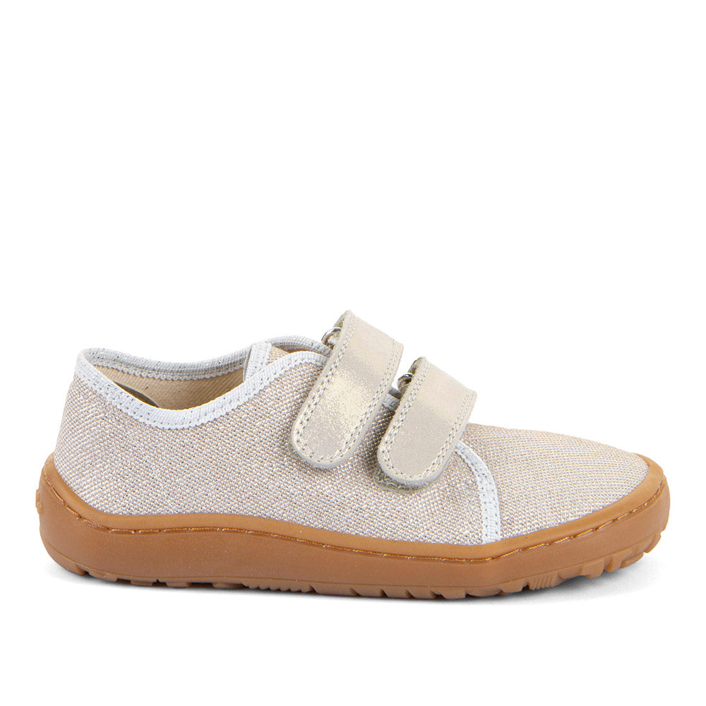 Froddo Barefoot Canvas Gold auduma kurpes