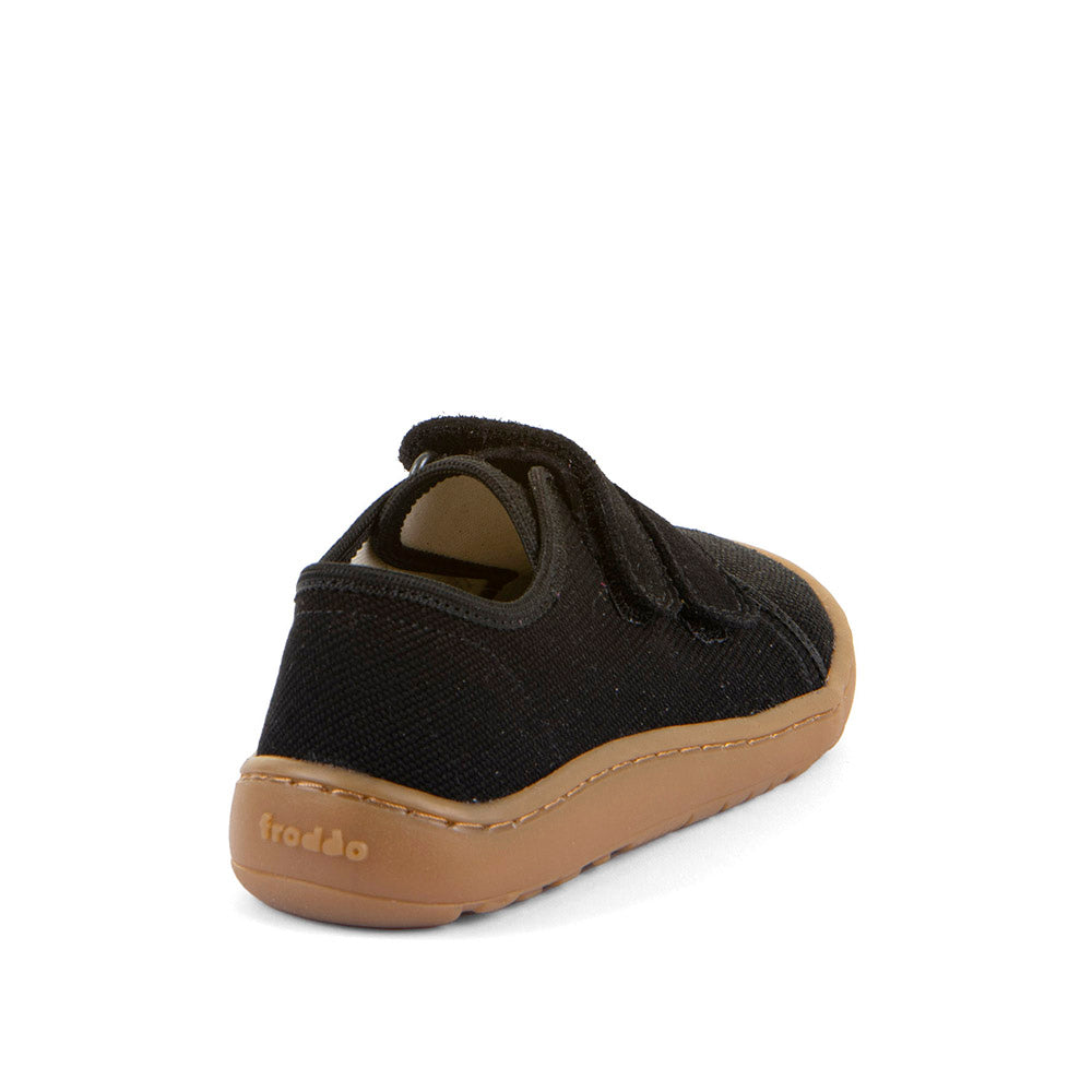 Froddo Barefoot Canvas Black II auduma kurpes