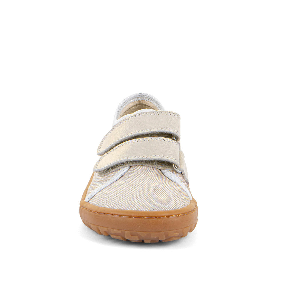 Froddo Barefoot Canvas Gold auduma kurpes