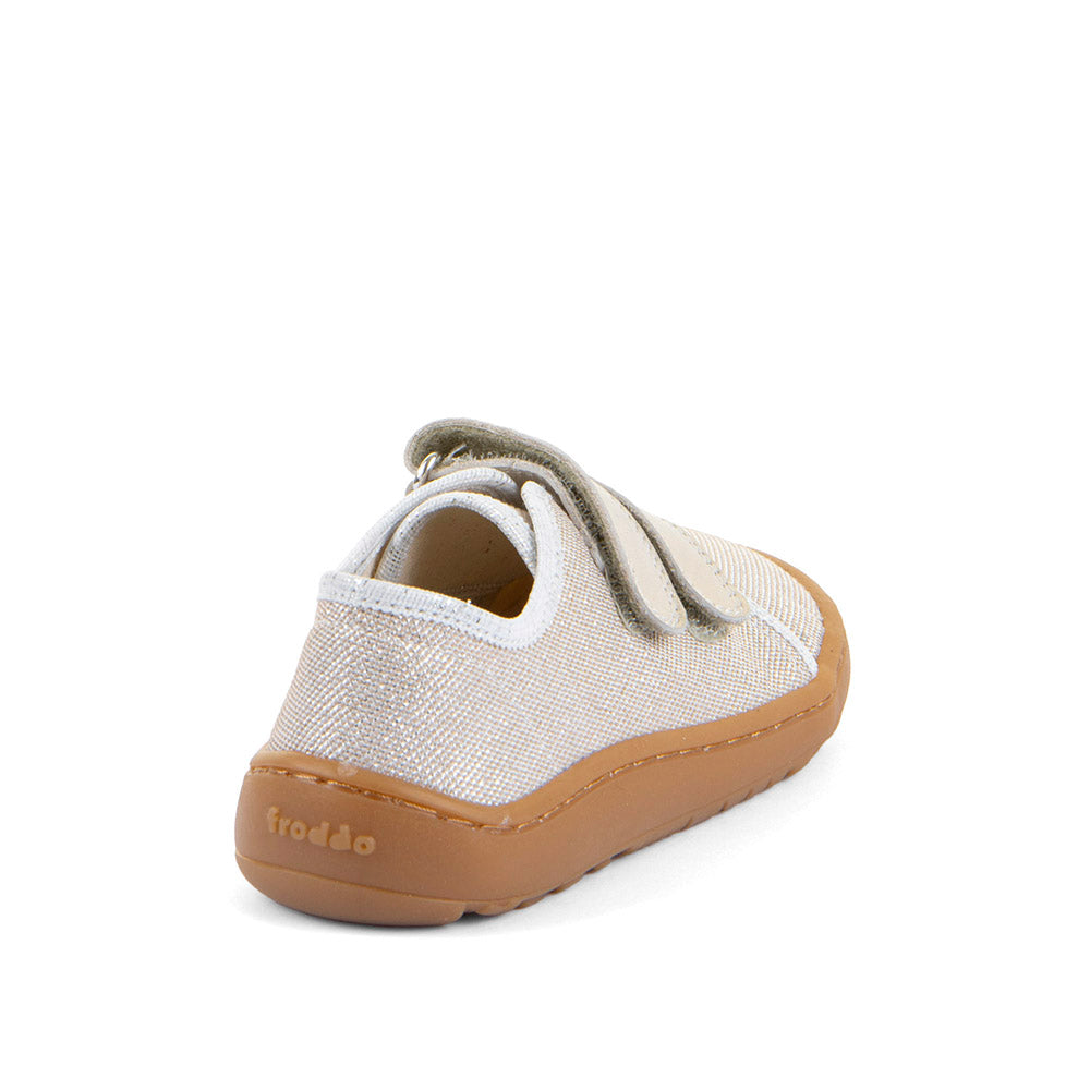 Froddo Barefoot Canvas Gold auduma kurpes