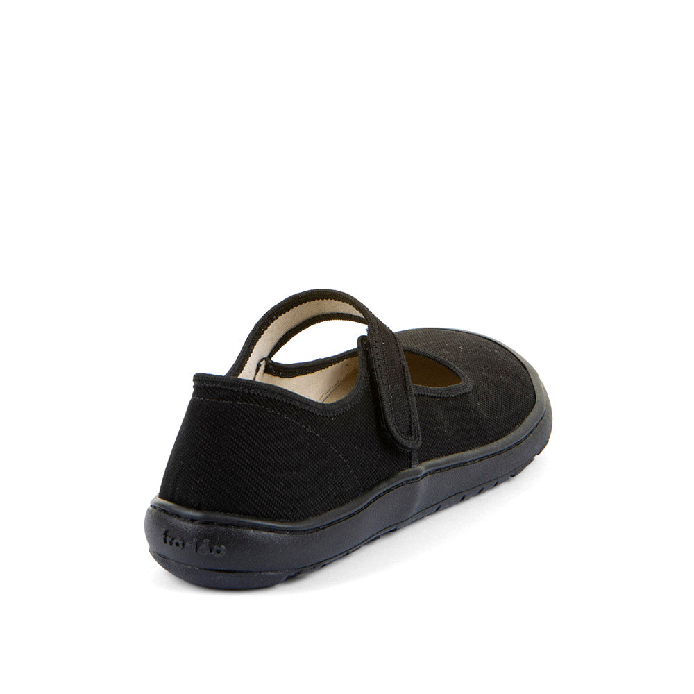 Froddo Barefoot Canvas Black B auduma kurpes