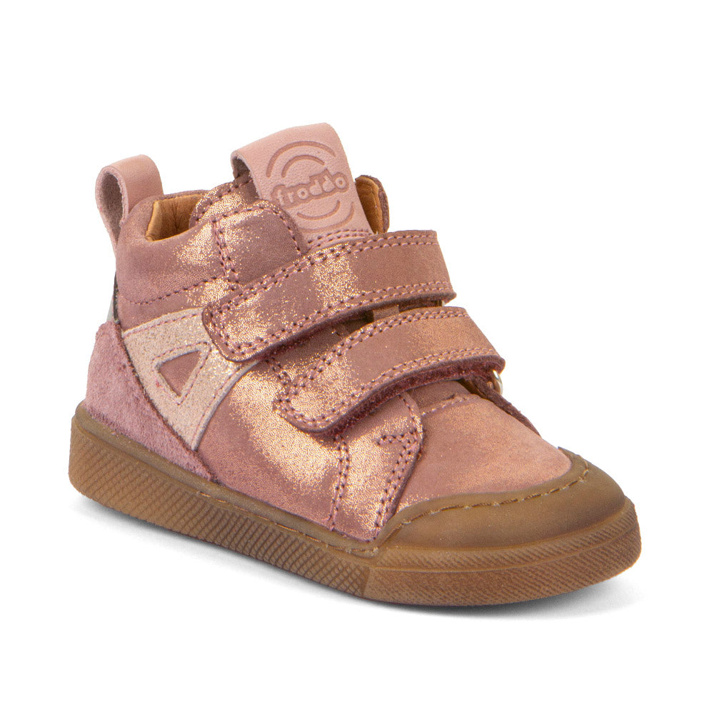 Froddo Rosario High Top Pink/Gold ādas kediņas
