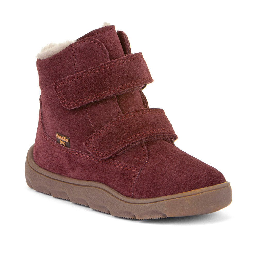 Froddo Zeru TEX Furry Barefoot Bordeaux  siltie zābaki