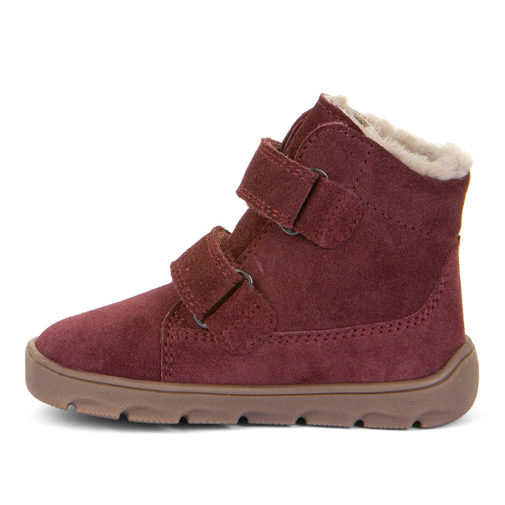Froddo Zeru TEX Furry Barefoot Bordeaux  siltie zābaki