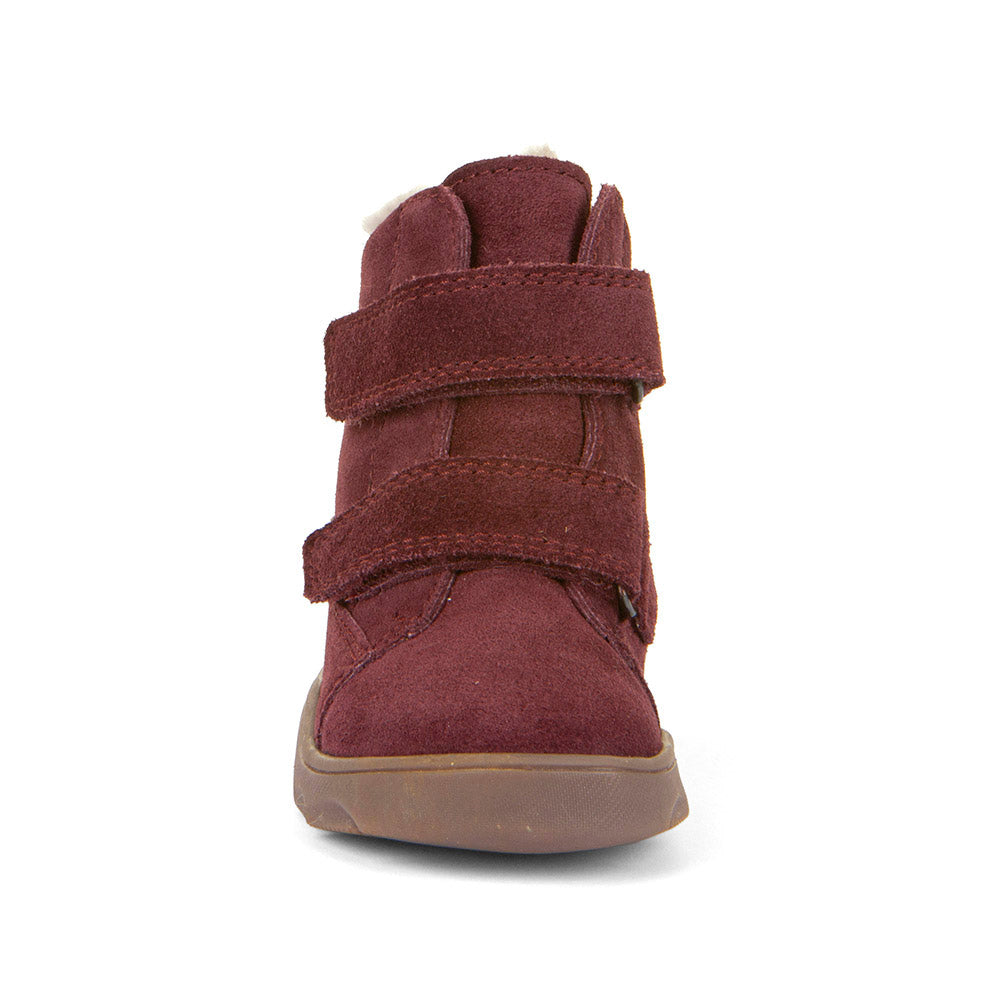 Froddo Zeru TEX Furry Barefoot Bordeaux  siltie zābaki