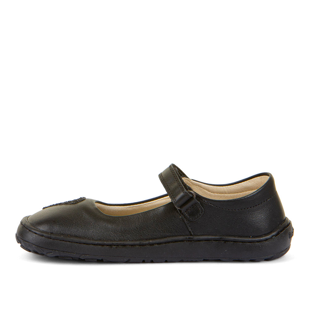 Froddo Nina Barefoot Black skolas kurpes