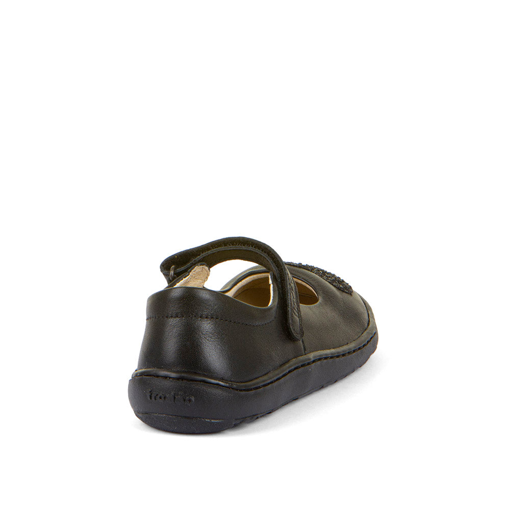Froddo Nina Barefoot Black skolas kurpes