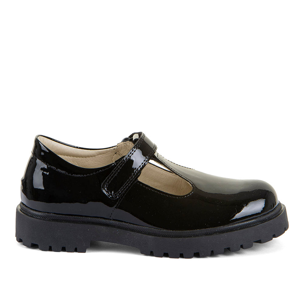 Froddo Lea T Black Patent ādas kurpes