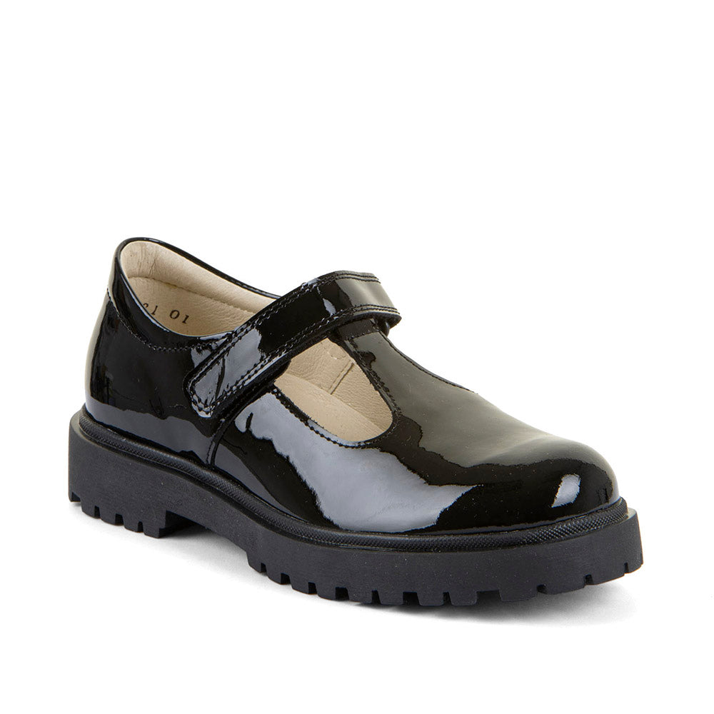 Froddo Lea T Black Patent ādas kurpes