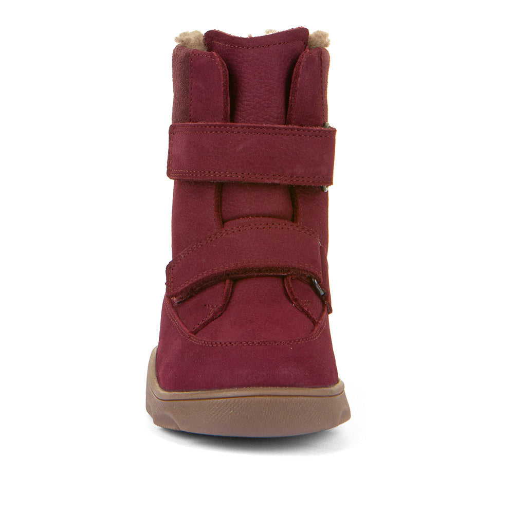 Froddo Zeru TEX Winter Barefoot Bordeaux siltie zābaki