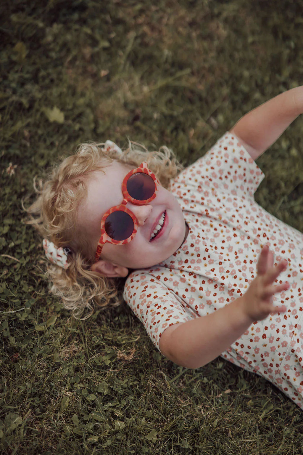 Grech &amp; Co Original Round Bendable Polarized Sunset Tortoise Sunglasses