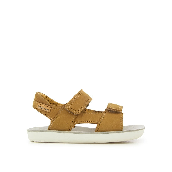 SHOOPOM / ETE 2024 / GOA BOY SCRATCH / NUBUCK + CAOUTCHOUC / CAMEL