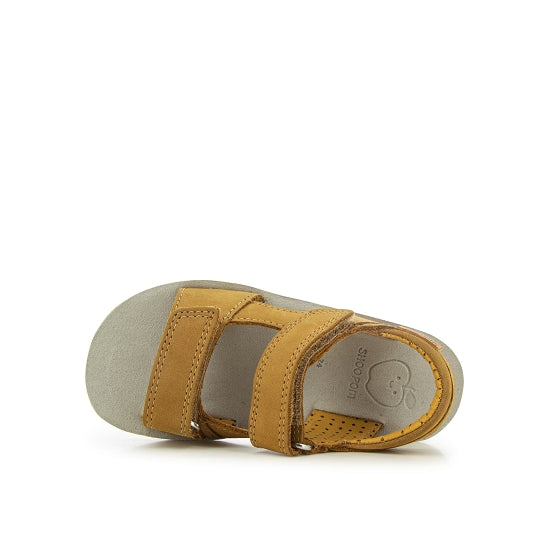SHOOPOM / ETE 2024 / GOA BOY SCRATCH / NUBUCK + CAOUTCHOUC / CAMEL