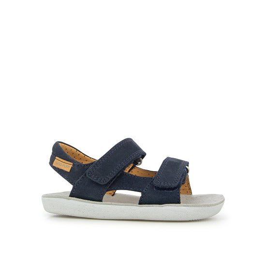 SHOOPOM / ETE 2022 / GOA BOY SCRATCH / NUBUCK + CAOUTCHOUC / NAVY