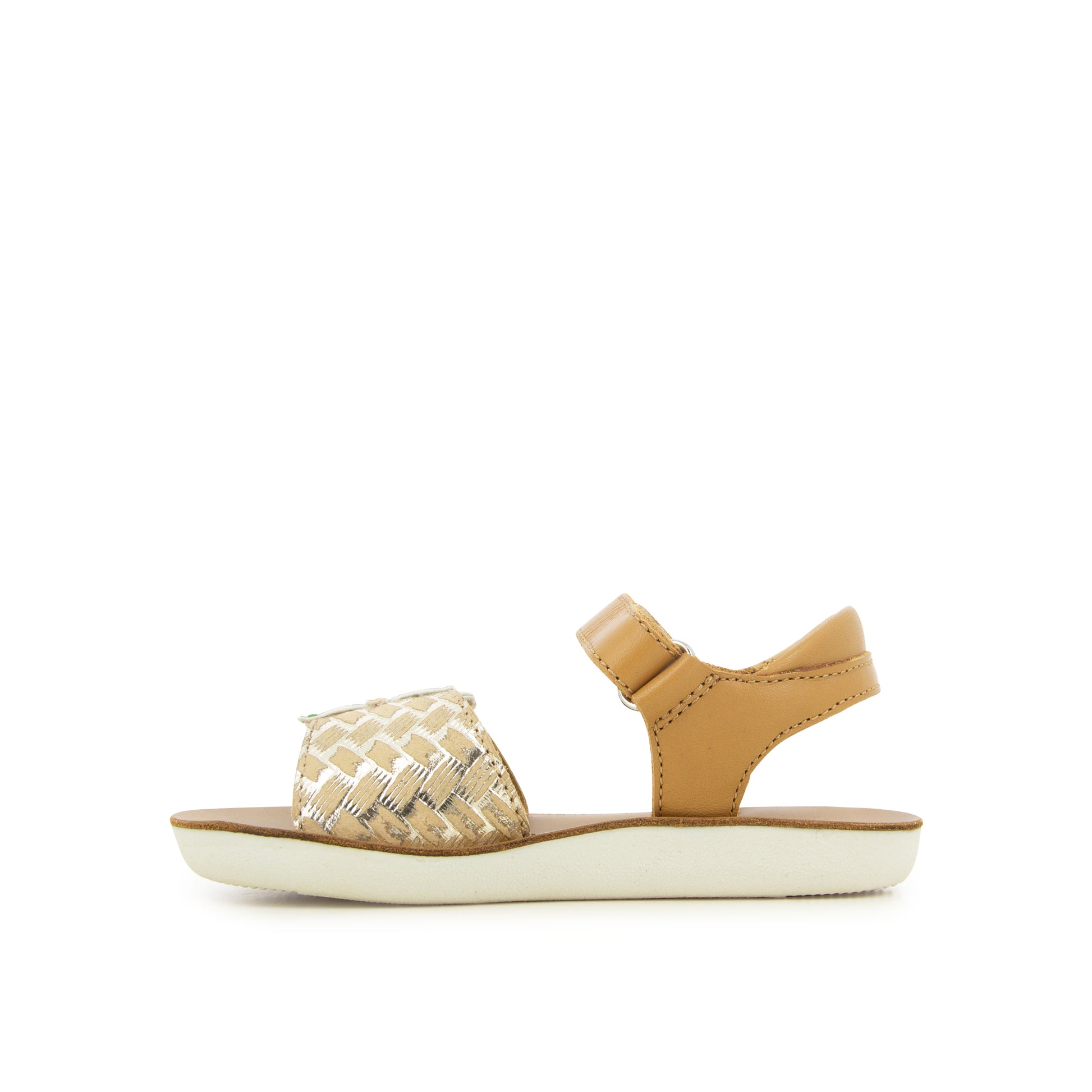 SHOOPOM / ETE 2025 / GOA EASY APPLE / NAPPA + CAOUTCHOUC / CLEAR CAMEL
