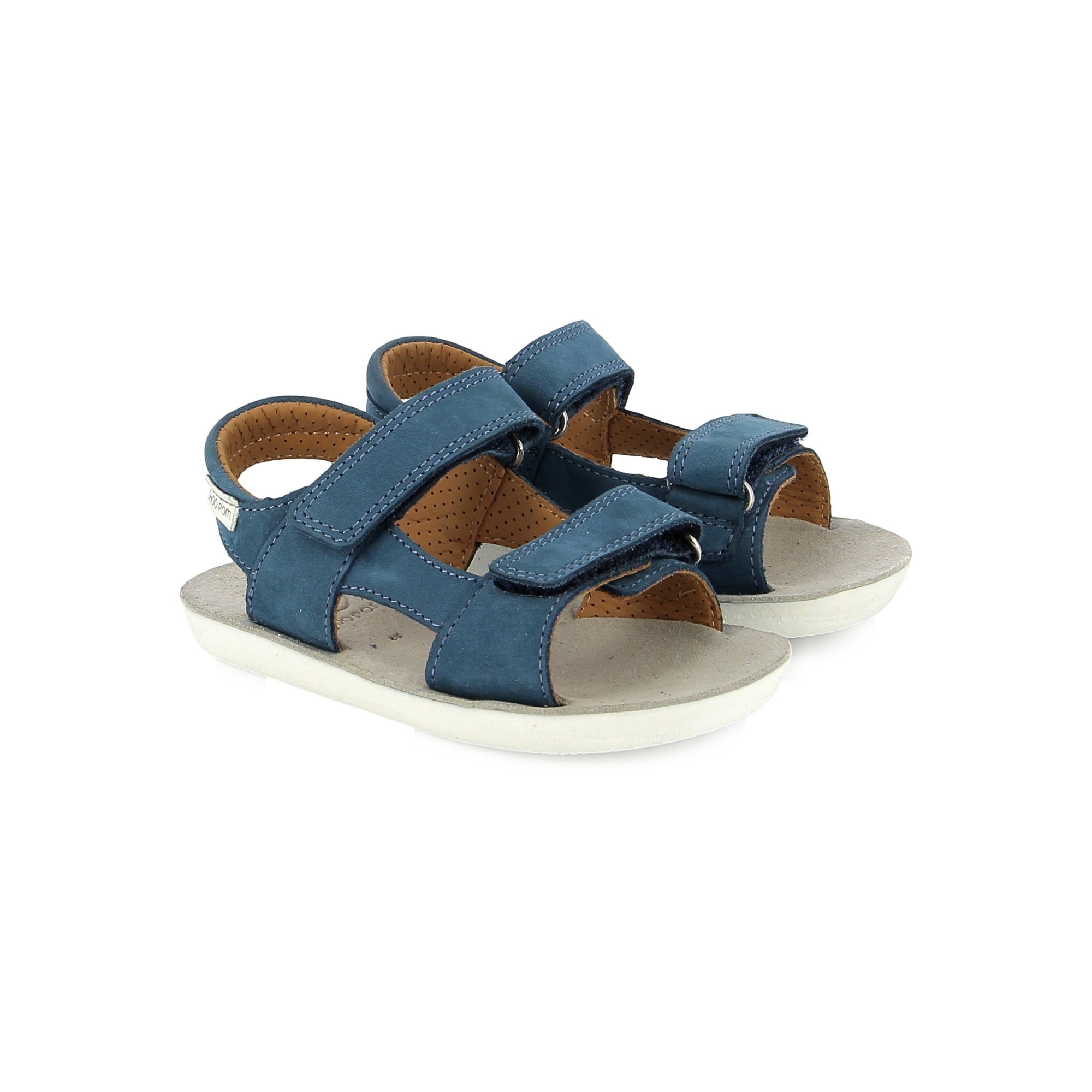 Shoo Pom Goa Boy Nubuck Blue Steel sandales