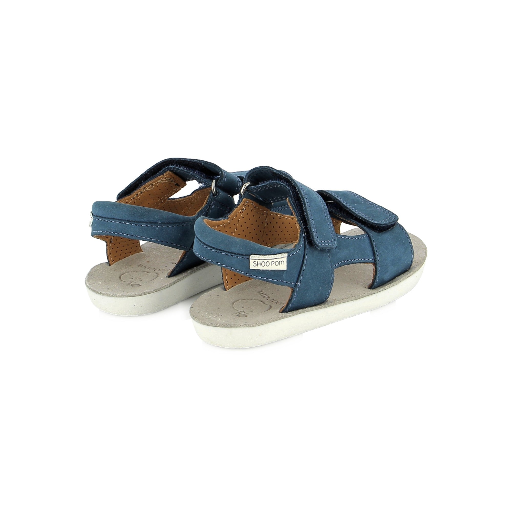 Shoo Pom Goa Boy Nubuck Blue Steel sandales