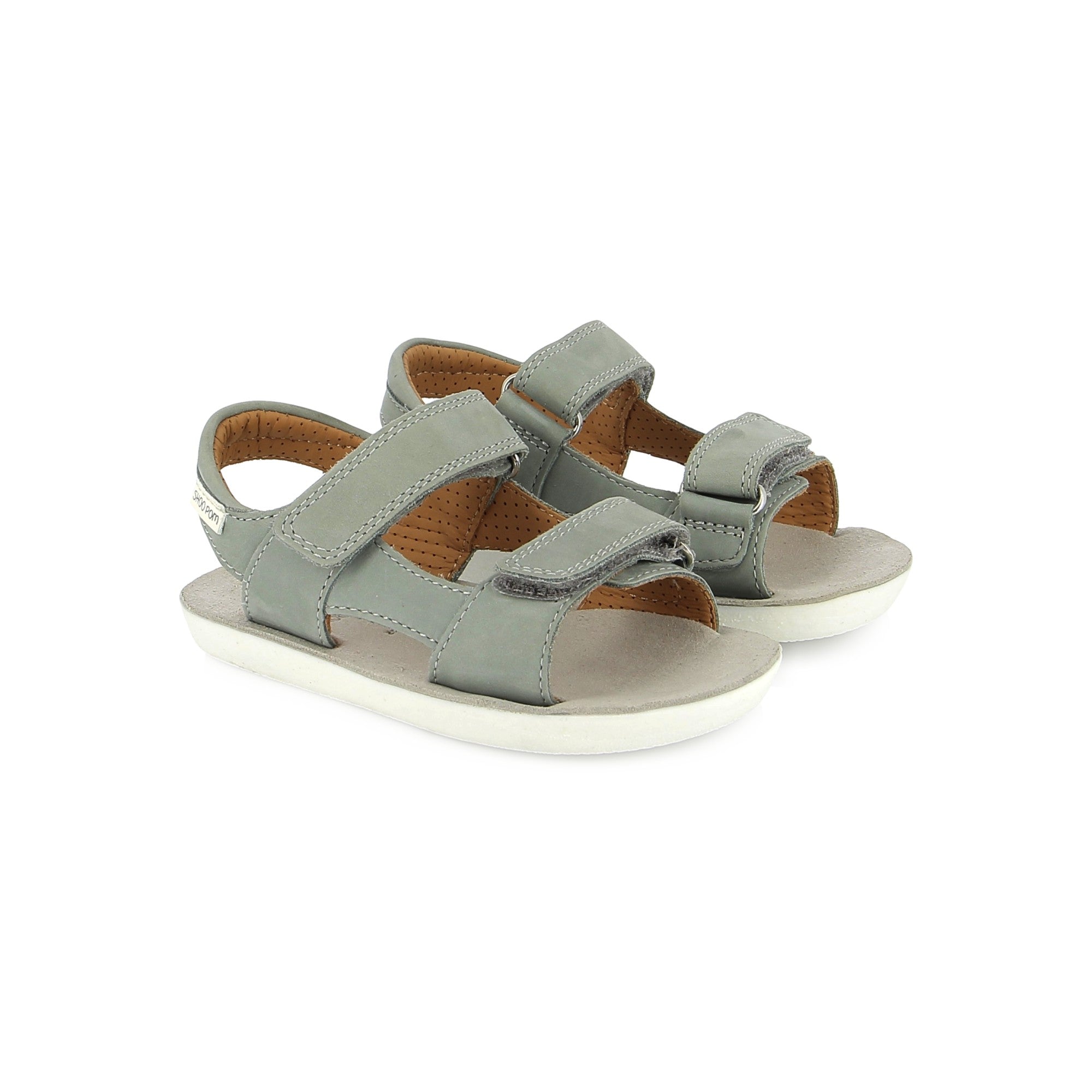 Shoo Pom Goa Boy Nubuck Castor Gray sandales