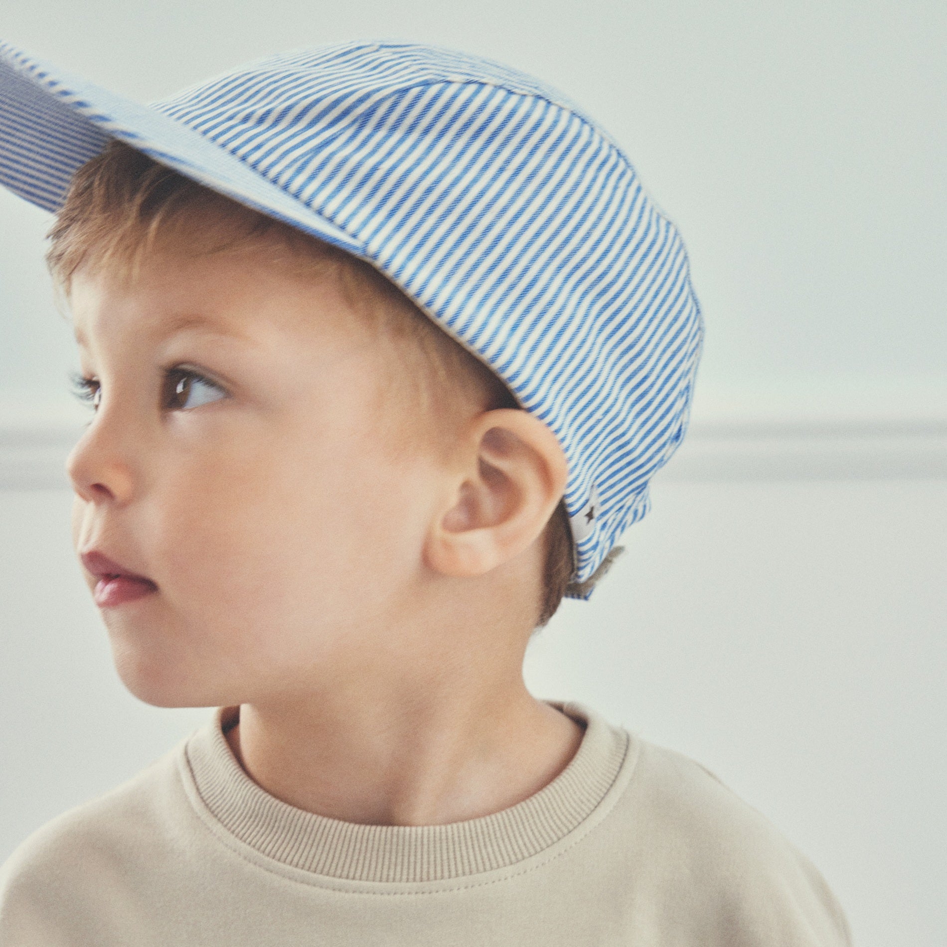 HUTTEliHUT Stripe Quiet Harbor saules cepure