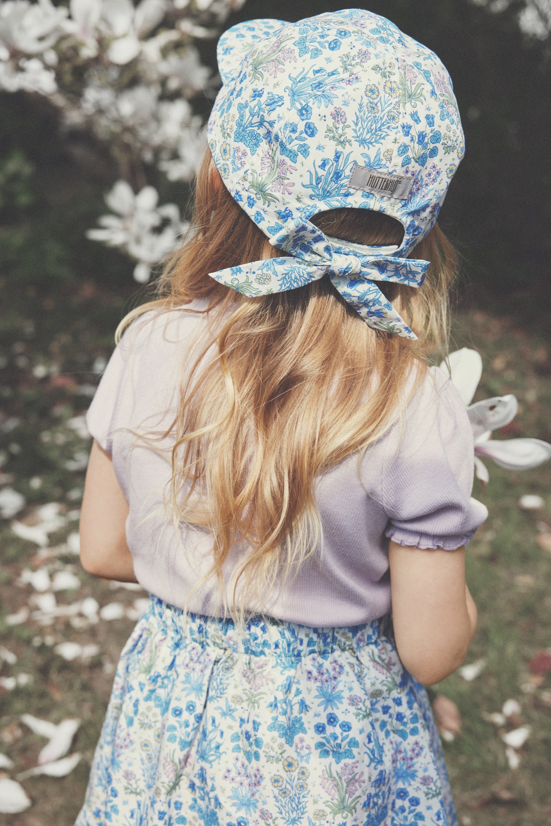 HUTTEliHUT Liberty Soft Chambray saules cepure