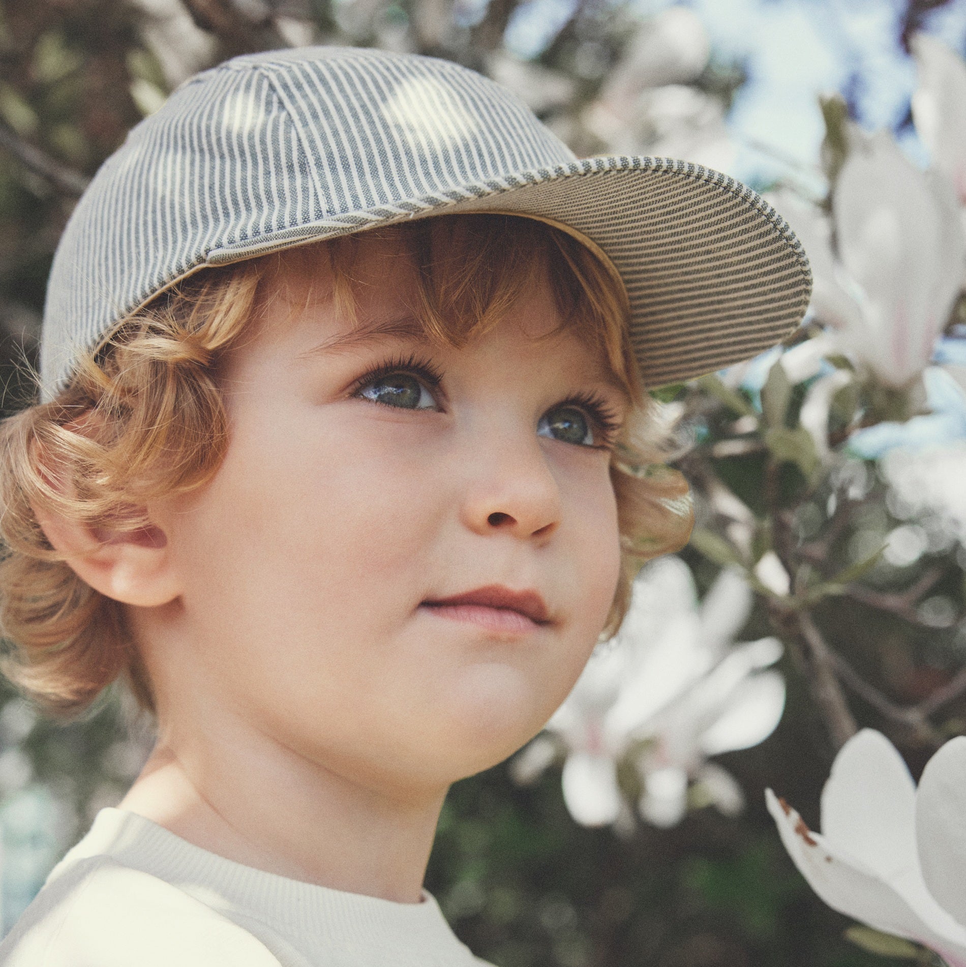 HUTTEliHUT Stripe Desert Sage saules cepure