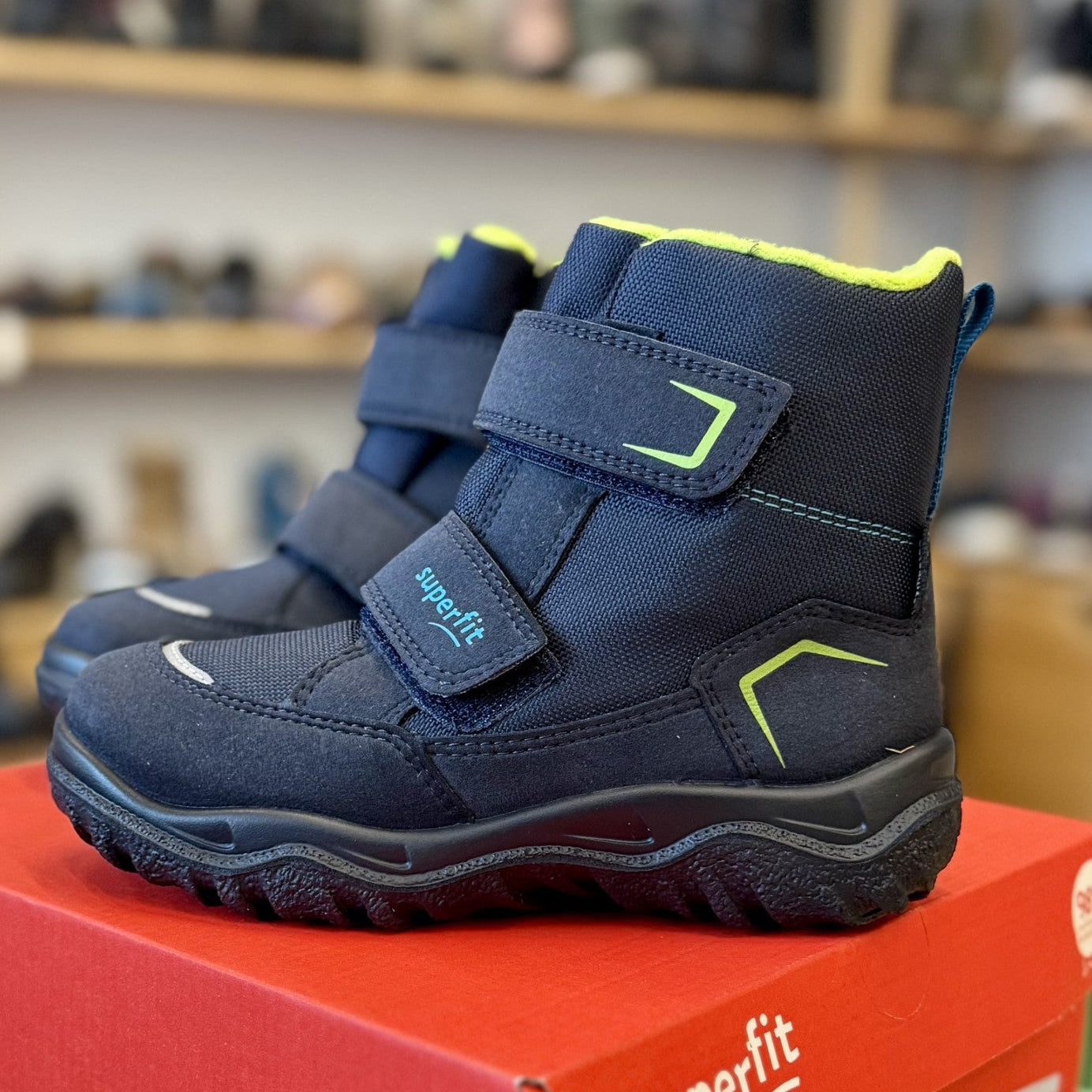 Superfit Husky Blue/Green Gore Tex ziemas zābaki