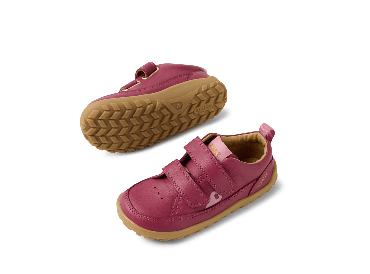 Bobux IW Dawn Beaujolias leather shoes