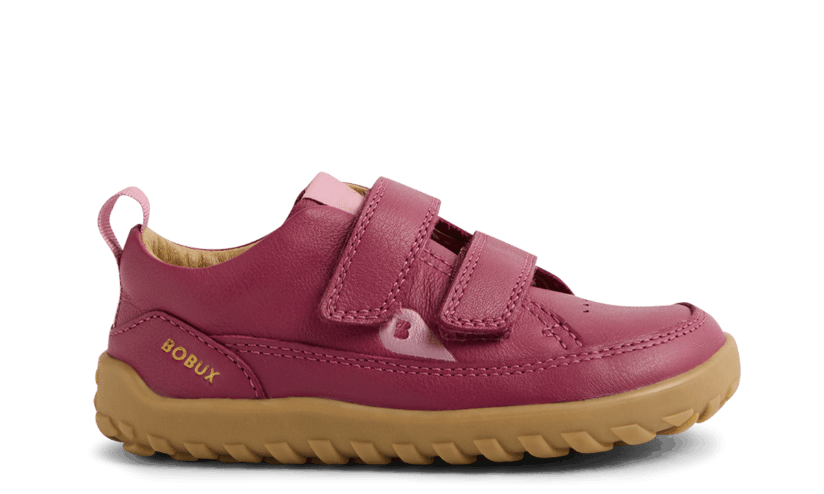 Bobux IW Dawn Beaujolias leather shoes