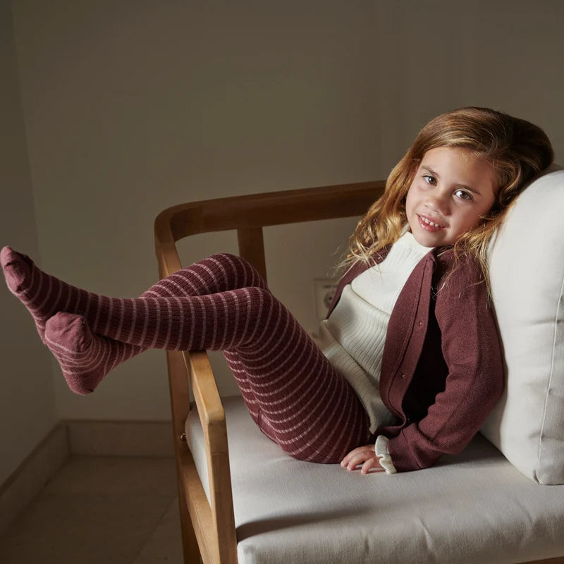 MP Denmark Viggy Grape Skin Merino zeķubikses