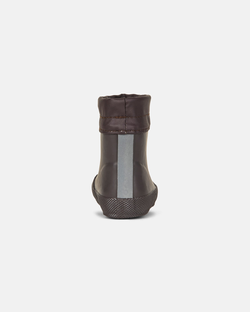Bundgaard Malik Dark Brown siltinātie gumijas zābaciņi