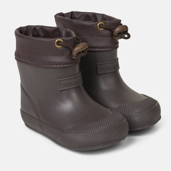 Bundgaard Malik Dark Brown siltinātie gumijas zābaciņi