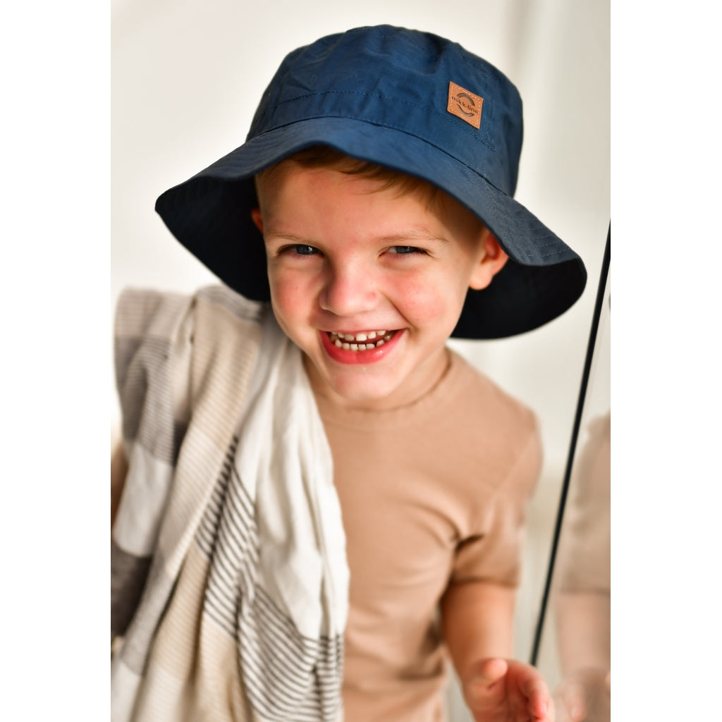 Mikk Line Bucket Hat Blue Nights 2