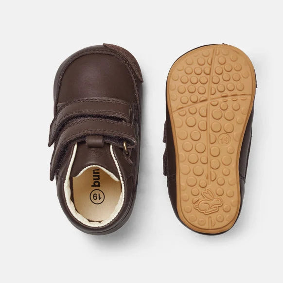 Bundgaard Prewalker Dark Brown pirmās kurpītes