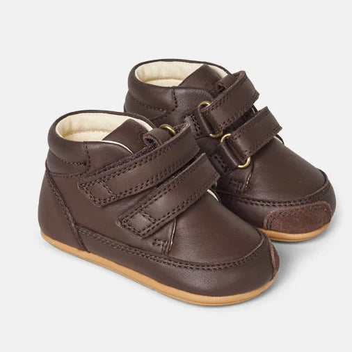 Bundgaard Prewalker Dark Brown pirmās kurpītes