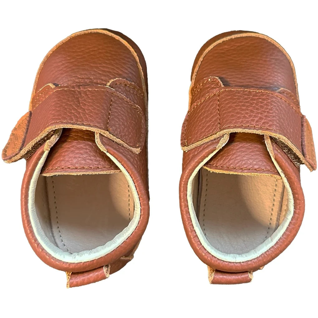 Mikk Line ādas kurpītes Light Brown