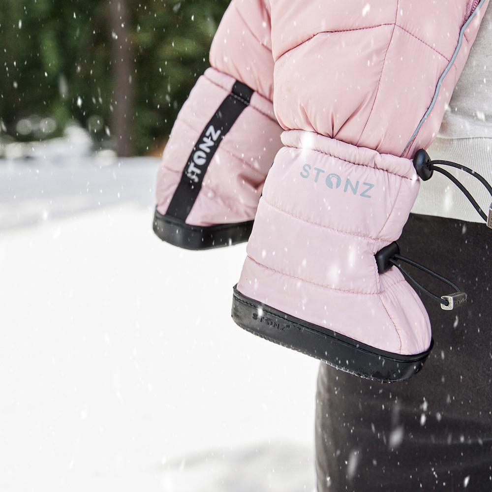 STONZ Toddler Puffer Booties Haze Pink 3
