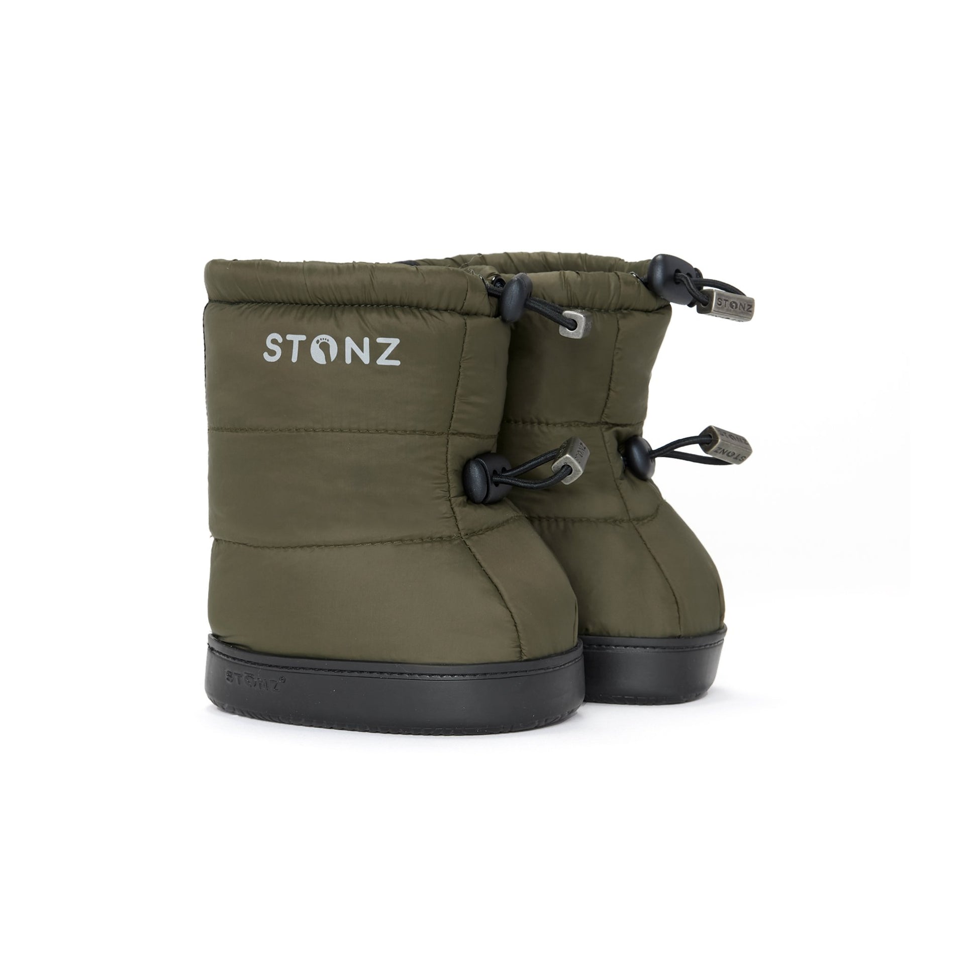STONZ Toddler Puffer Booties Pine