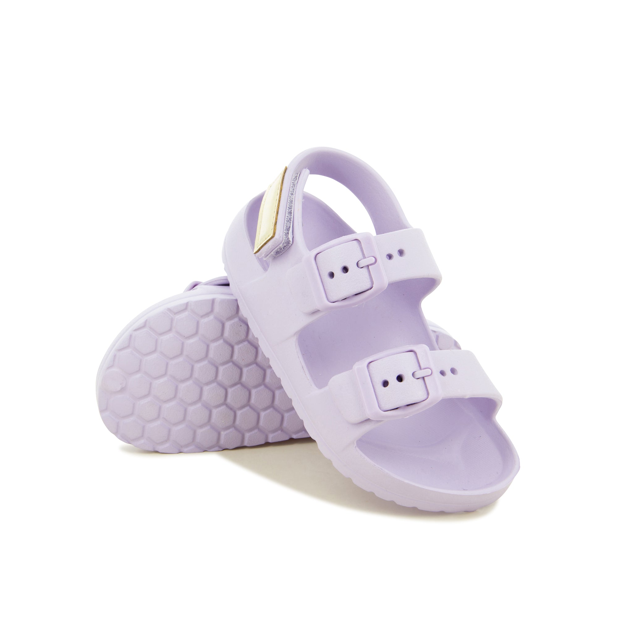 ACC. SHOOPOM / ETE 2025 / SURFY BUCKLES / EVA + CAOUTCHOUC / LILAC