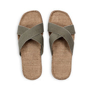 Shangies By Stilov Dusty Olive sandals/slides