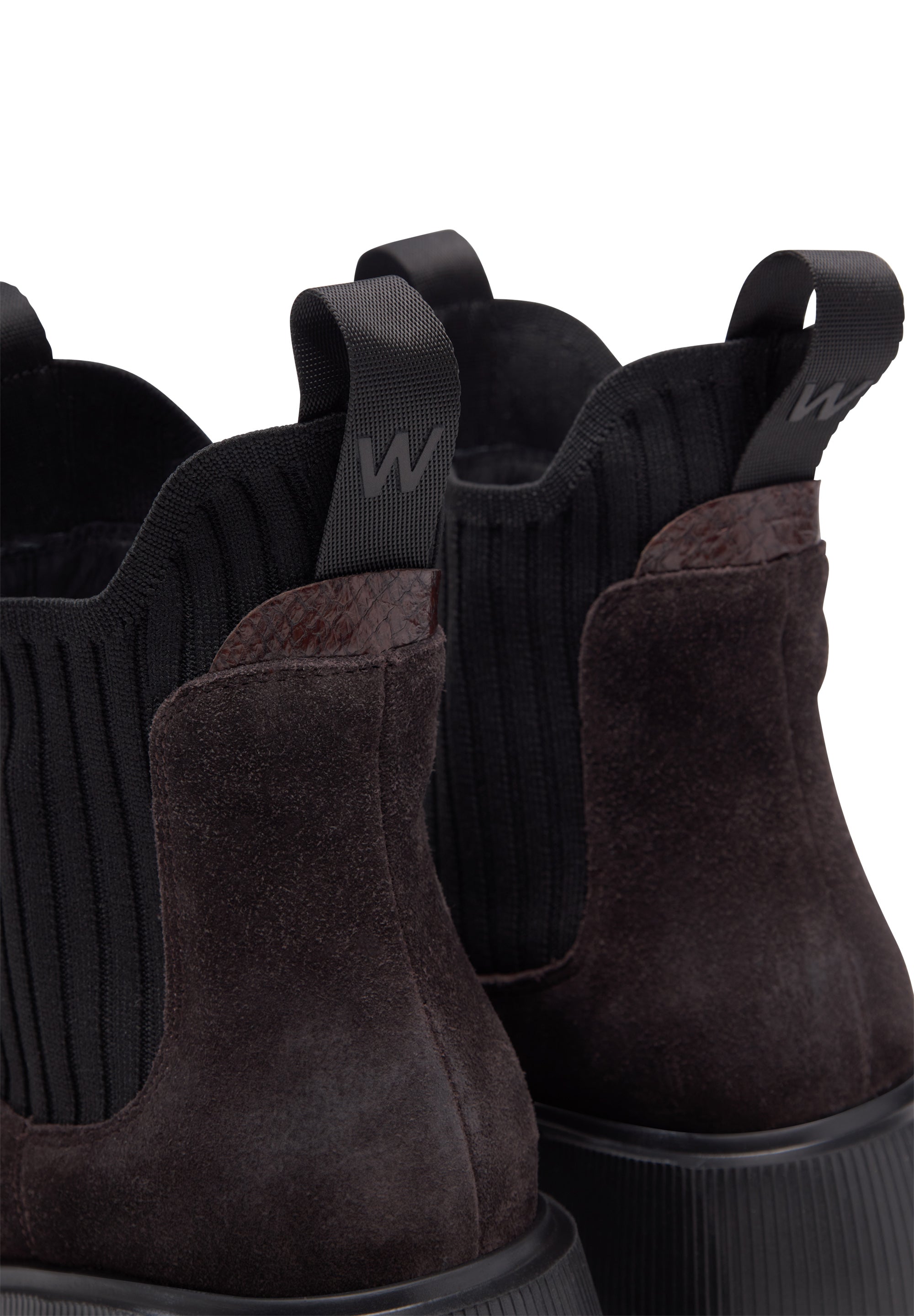 WODEN Isabella Chocolate leather boots