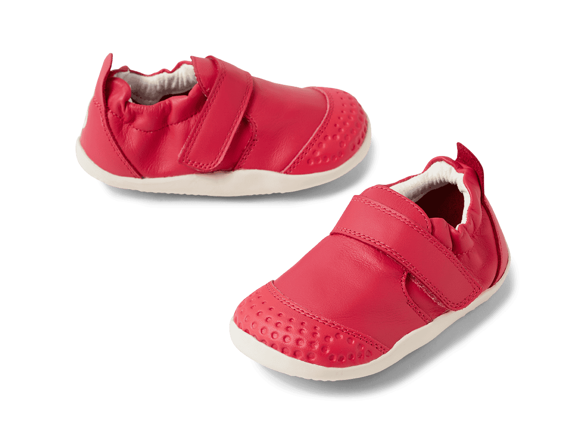 Bobux Xplorer Go Radiant Raspberry leather shoes