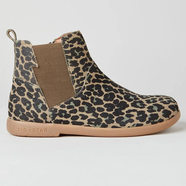 ZIG+STAR Rockit Khaki Animal ādas zābaciņi
