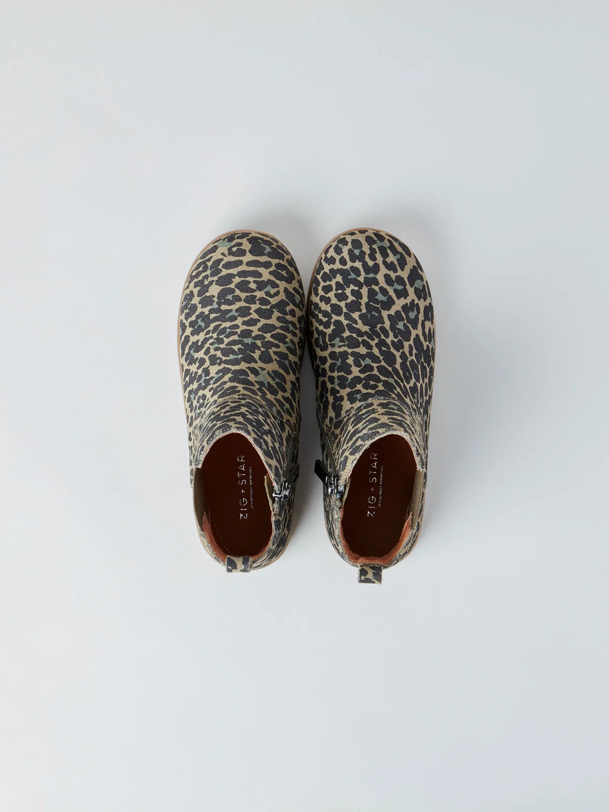 ZIG+STAR Rockit Khaki Animal ādas zābaciņi