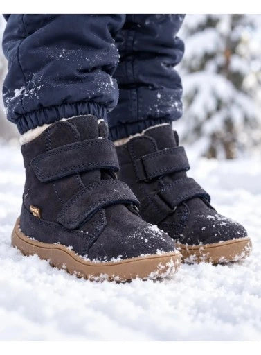 Froddo Zeru TEX Furry Barefoot Dark Brown siltie zābaki