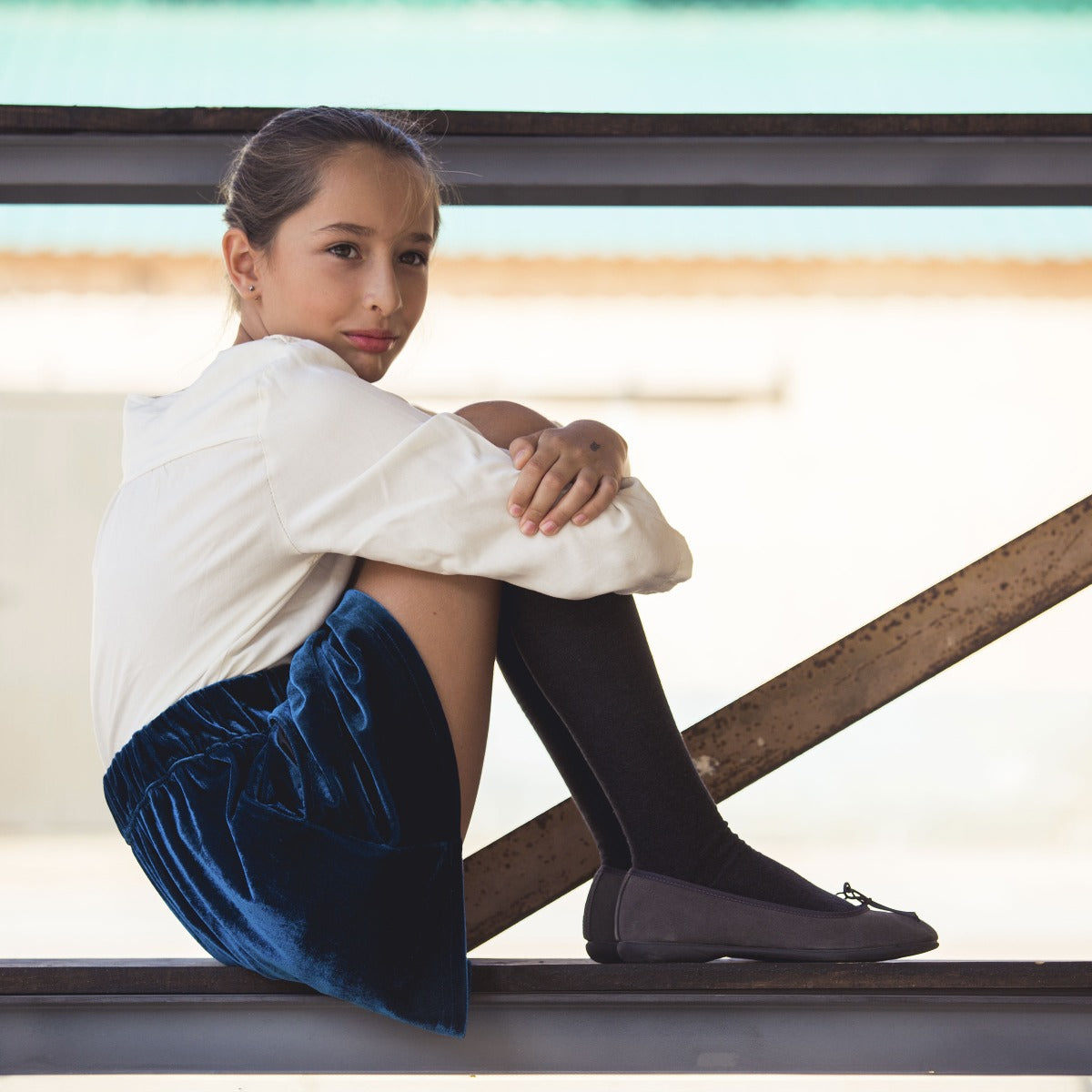 Pisamonas Ballerina Azul Marino kurpītes