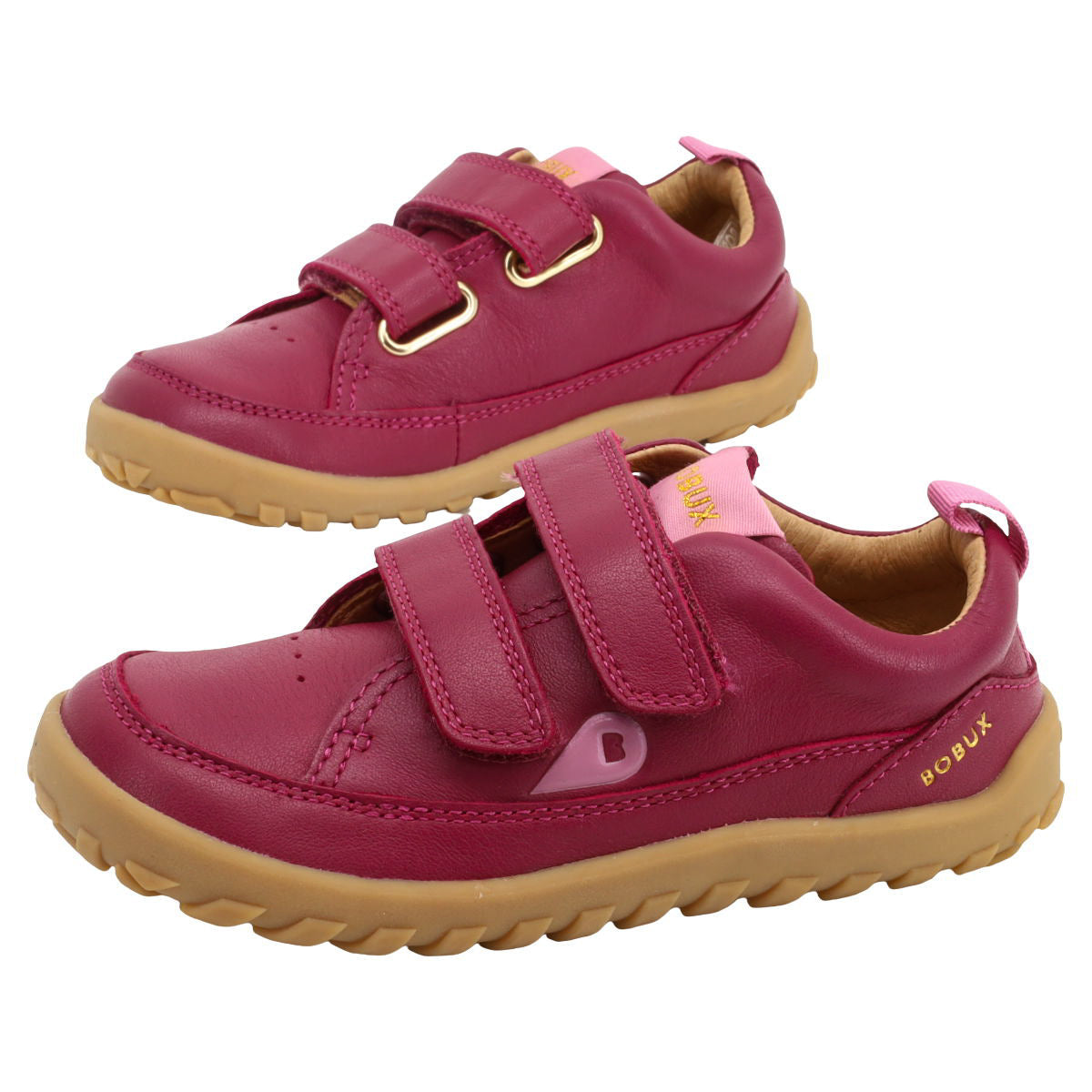 Bobux IW Dawn Beaujolias leather shoes