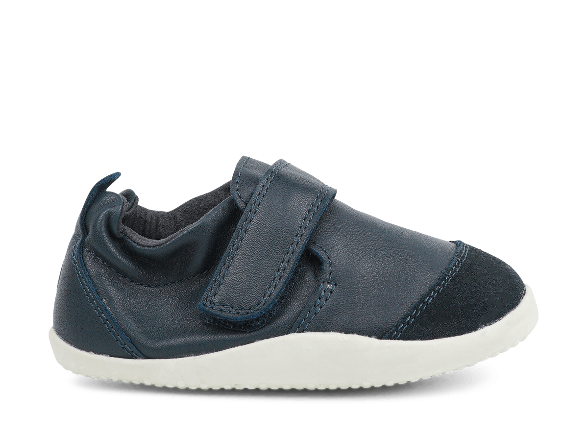 Bobux Xplorer Marvel Navy leather shoes