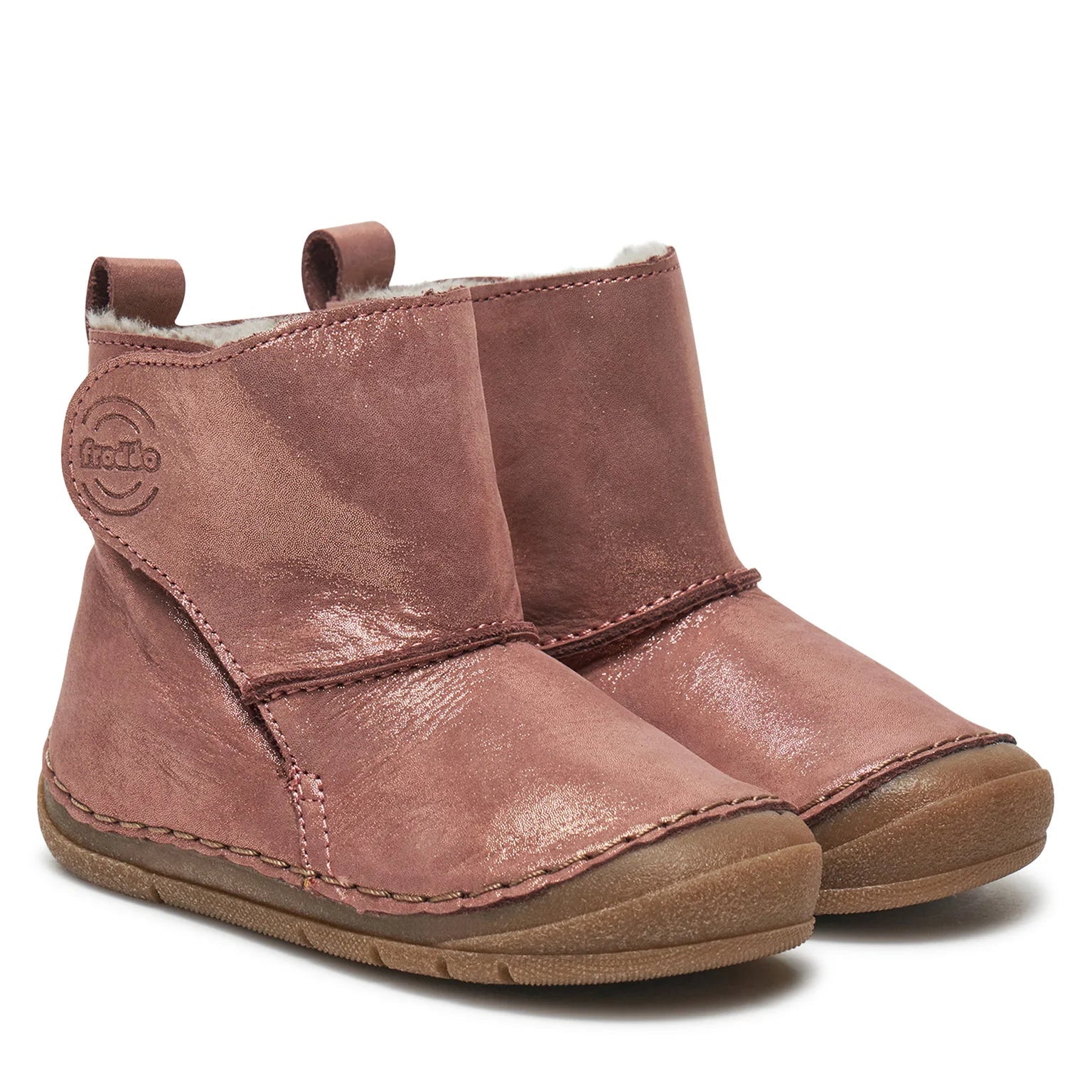 DRĪZUMĀ Froddo Paix Up Pink/Gold siltie zābaciņi