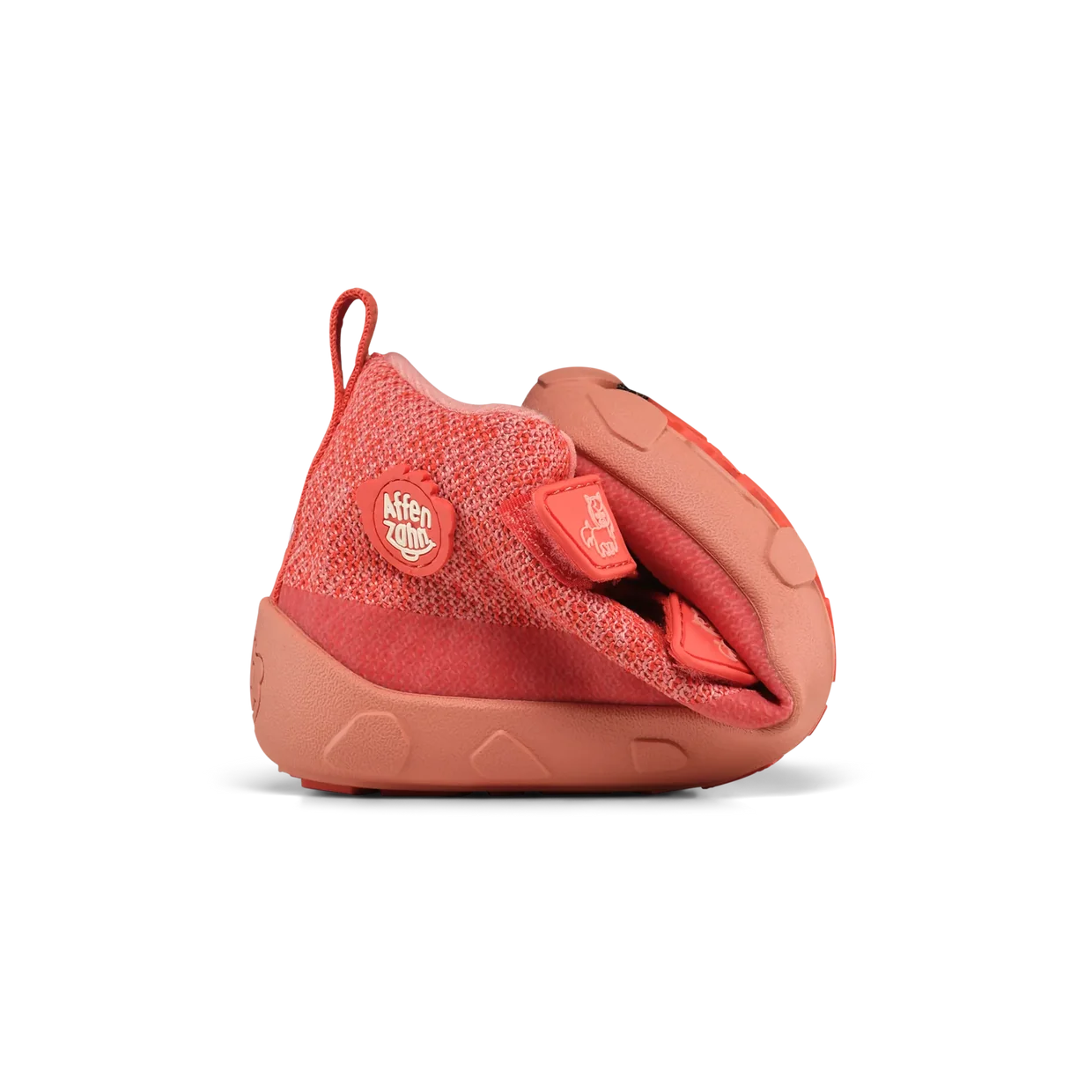 Affenzahn Low Boot Knit Happy Pony Coral ūdensizturīgi apavi