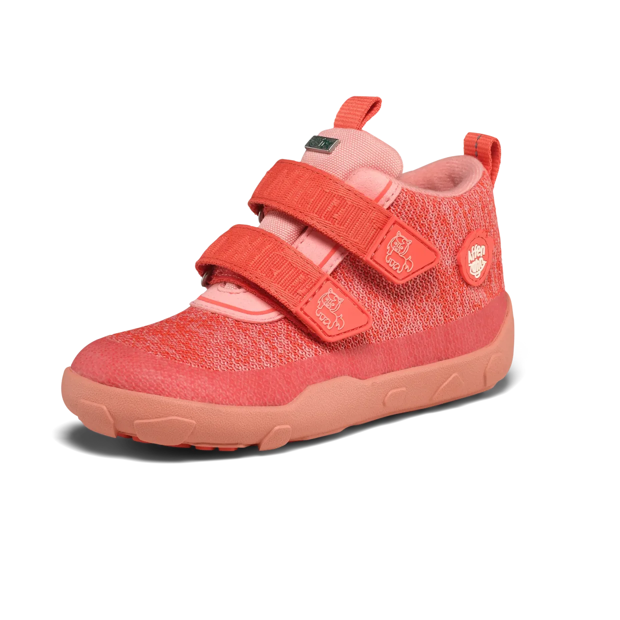 Affenzahn Low Boot Knit Happy Pony Coral ūdensizturīgi apavi
